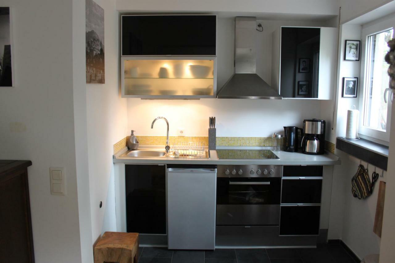 באדן-באדן Schoenes Appartement Mit Gartenblick מראה חיצוני תמונה